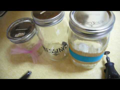 How to Make Mason Jar Piggy Bank - Customized For Your Needs