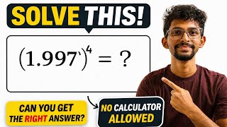 Never Seen a Math Trick LikeThis🤯#maths #easy#education#viralmath#mathstricks#calculus#approximation