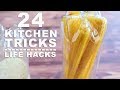 24 KITCHEN TRICKS AND LIFE HACKS