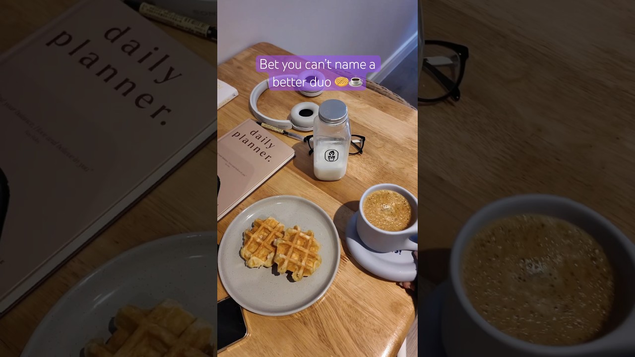 It’s International Waffle Day! What’s your favourite pair to your 