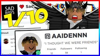 Roblox Rating Friends