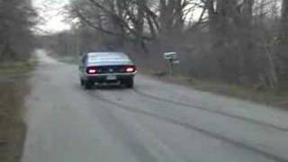 1972 Mercury Comet Burnout