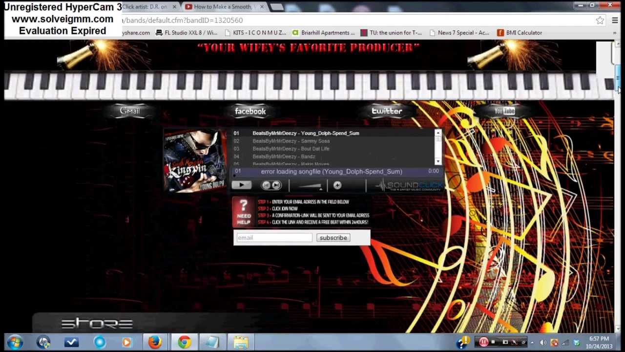 How to: Designing A Soundclick Layout - YouTube