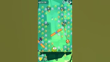 Cut the rope 2 level 104 fruit level gameplay android iOS #shortsbeta