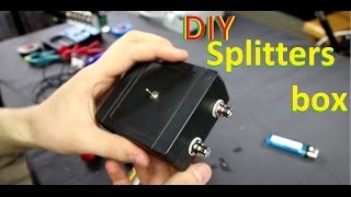 How to make switchable Y Splitters box 1 to 2 #DIY20
