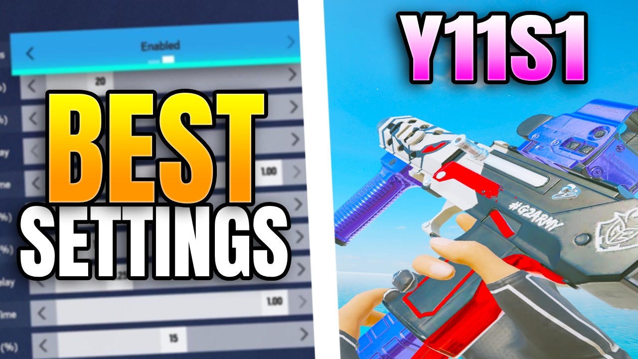 The BEST R6 Settings for Y11S1