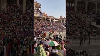 Wagah Border Gate Opening Show India ?? vs Pakistan ?? 2023 independenceday shorts shortvideo