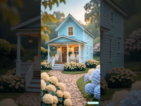 Tiny Blue Cottage