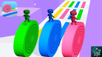 Layer Roll- All Levels Gameplay Android,ios (Levels 4-5)