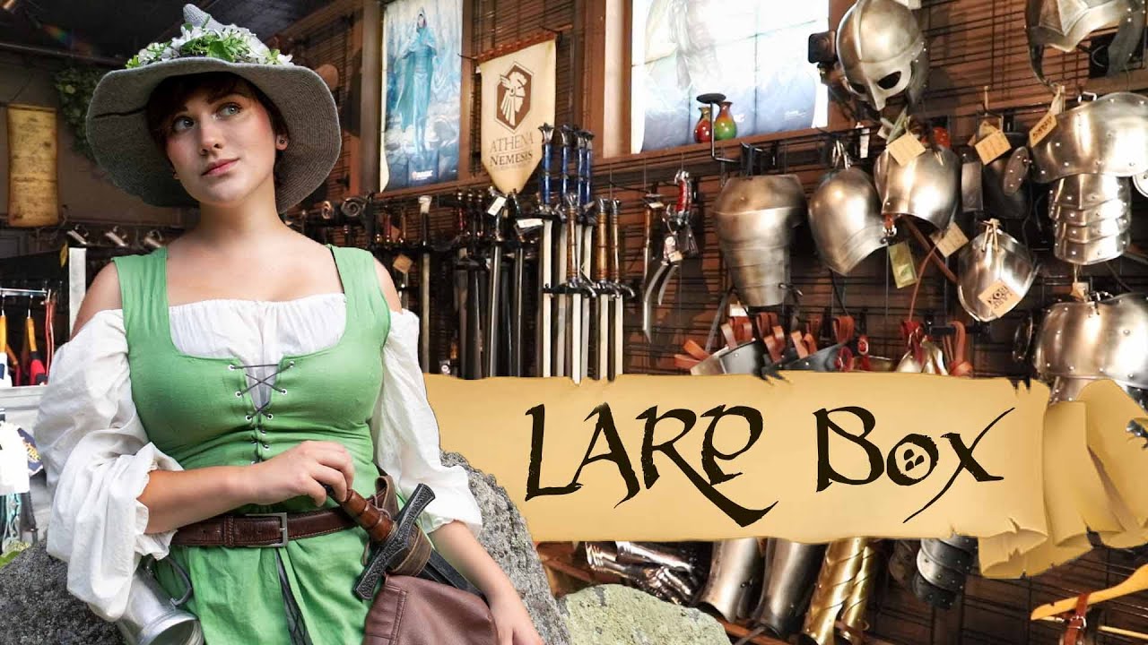 ⚔️Real Life Fantasy Shop: LARP BOX ⚔️ [Vlog & Interview] - YouTube