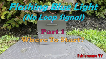 Automower Answers: NO LOOP Signal (Flashing Blue Light)