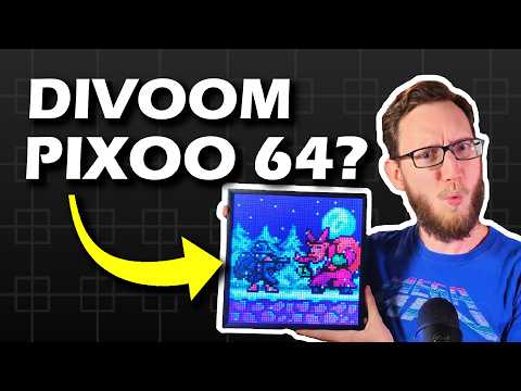 Pixel Artist's Review of Divoom Pixoo 64 - YouTube