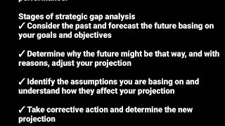 Strategic Gap analysis tool (strategic management @NAISHAACADEMY )