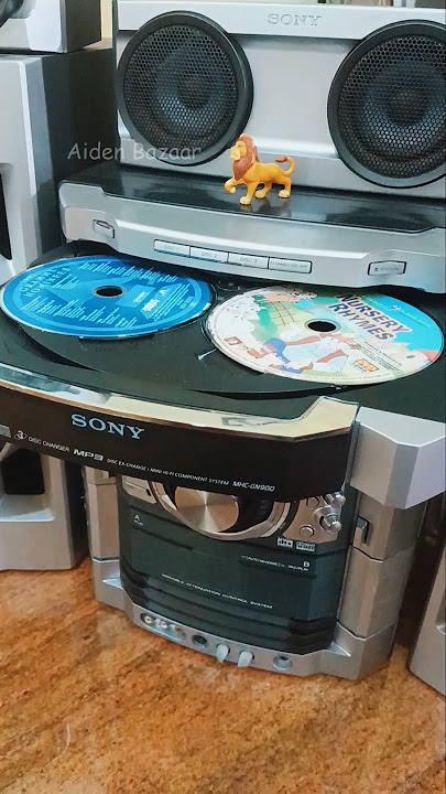 Sony 3 DVD changer_HiFi music system #audiosystem #dvdplayer #hifi