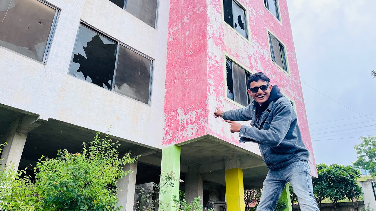 Mysterious Abandoned Apartment in Pune | Exploring Ghost Town | 