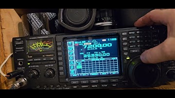 Bands are strange. a few signals but noisy ham radio conditions