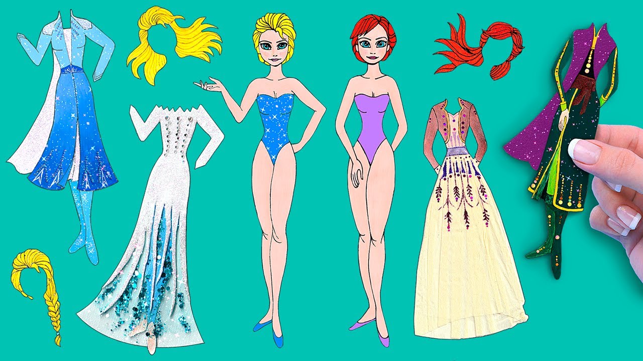jogos para impressão frozen - Pesquisa Google  Muñecas de papel disney,  Muñecas de las princesas de disney, Muñecas de frozen