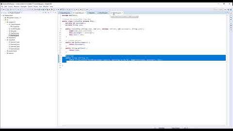 Java 2 Fall 2019 - Mod 1 - Chapter 11 Exercise Walk Through