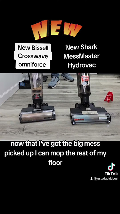 Bissell CrossWave OmniForce 3882 vs Shark HydroVac MessMaster WD261  Who Wins?