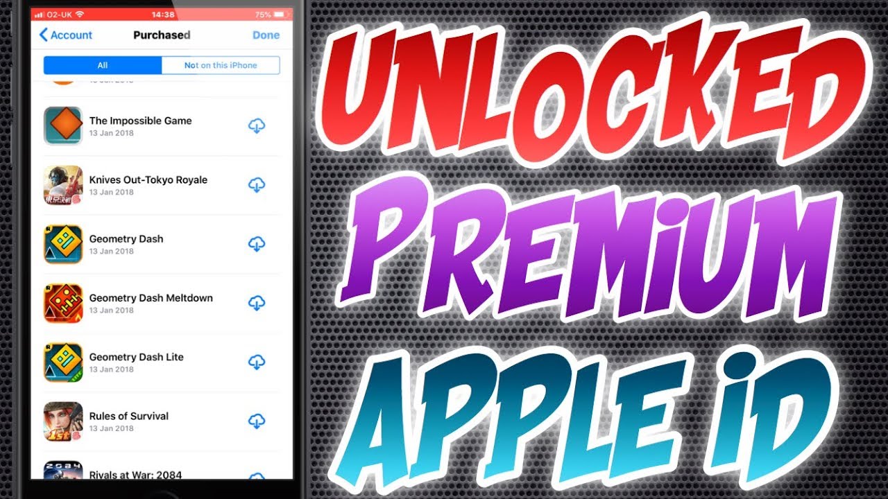 Free Apple Id And Password With Paid Games