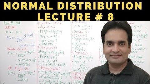 Normal Distribution | Lecture # 8 | Chapter 10 | Muhammad Usman | In Urdu Hind English