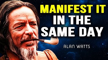 De snelste manier om iets te manifesteren! Het is geen magie, het is een techniek! --- Alan Watts