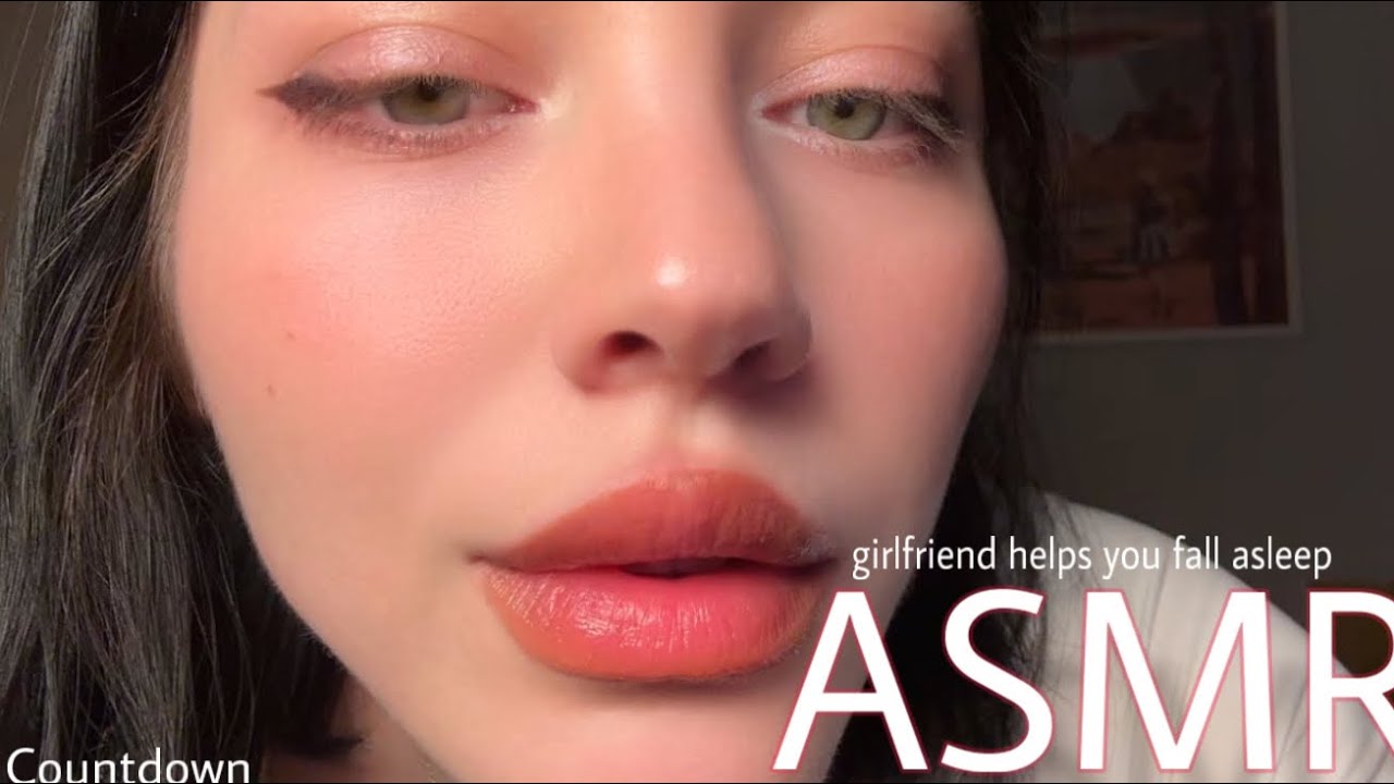 ASMR Girlfriend Roleplay | Close-Up Face Observation, Soft Voice & Gentle Eye Contact