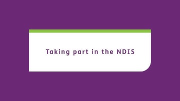 COVID-19 | Taking Part In The NDIS (Auslan)