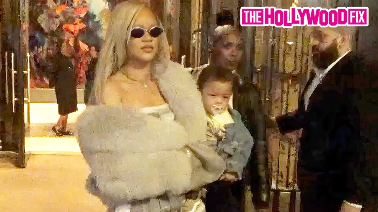Rihanna and ASAP Rocky Enjoy Mother's Day in NYC with Baby RZA and Riot Rose
