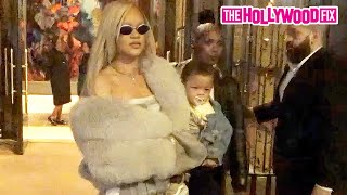Rihanna & ASAP Rocky Step Out For Mother's Day With Baby RZA & Riot Rose In New York, NY