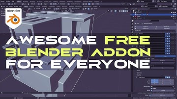 Awesome FREE utility Blender addon for everyone.