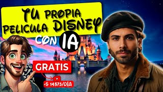 Crea tu propia Película DISNEY de Dibujos Animados con IA GRATIS