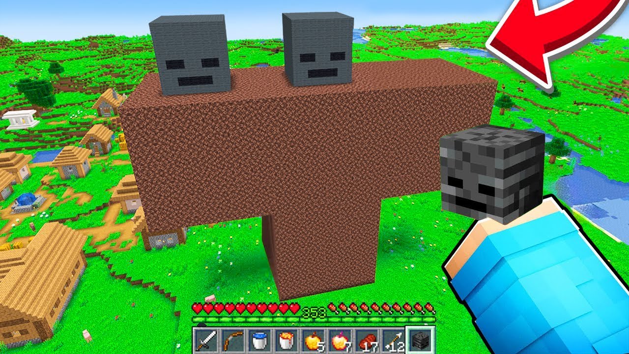 Ich PRANKE als RIESEN MONSTER in MINECRAFT!
