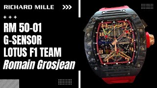 Richard Mille Tourbillon RM 50-01 Lotus F1 Team 🏎🏆 #shorts #tourbillon