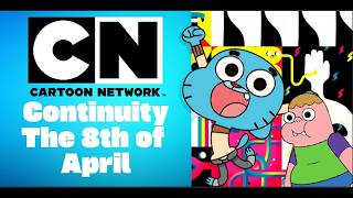 Cartoon Network UK - Continuity The 8th of April