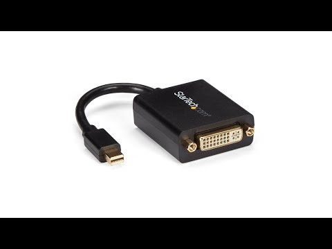 Mini DisplayPort to DVI Video Adapter Converter - MDP2DVI | StarTech.com