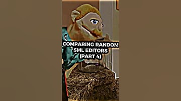 Comparing Random SML Editors (Part 4) @smleditz126 VS @sml.editz_prod7939 #sml #jeffy #sml