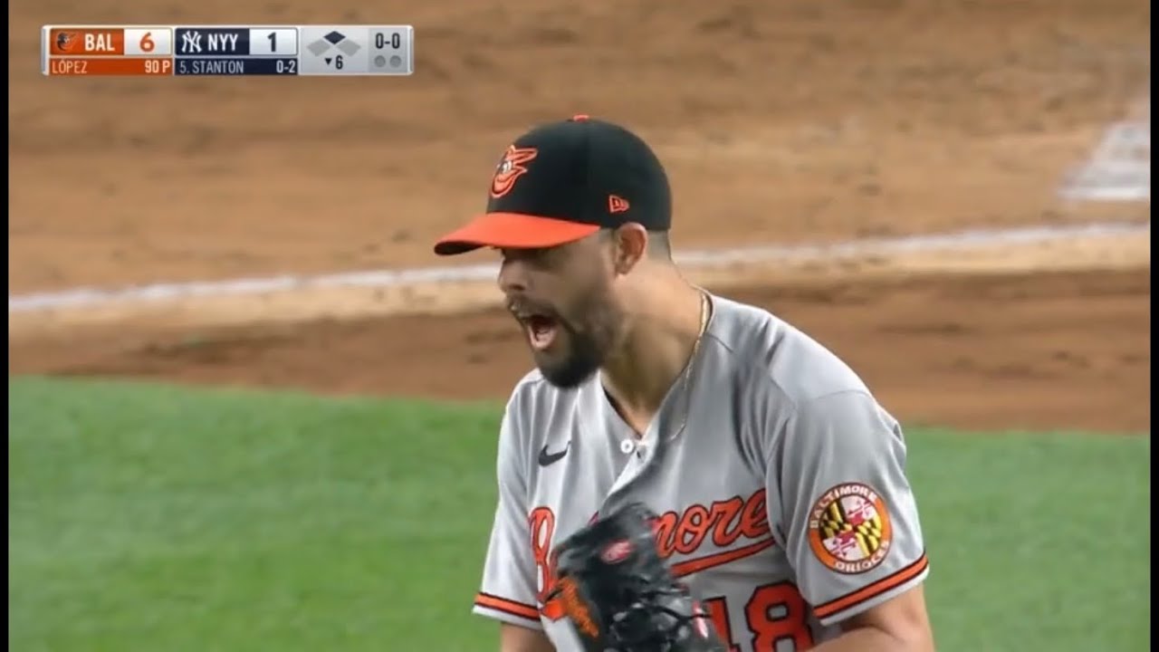 Joey Gallo Breaks Up No Hitter & Lopez Drops FBomb YouTube