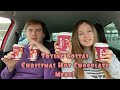 COSTA CHRISTMASSY HOT CHOCOLATES! MUKBANG