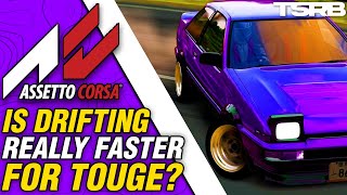Is DRIFTING really faster for TOUGE? (Assetto Corsa Drifting/Touge Tips)