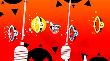 "CROSS HATCH" 100% (Easy Demon) by Split72 [All Coins] | Geometry Dash