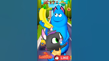 Talking Becca Funny Fails 🤣 | Talking Tom Gold Run! #shorts