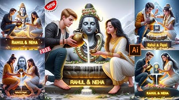 New Style Mahashivratri Ai Photo Editing|Mahashivratri Ai Photo kaise banaye|Bing Ai