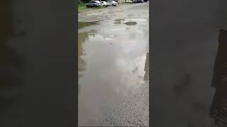Потоп в Ачинске, 7 микрорайон, центр города и всем плевать!