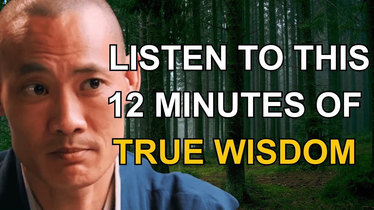 Master Shi Heng Yi - Listen to This 12 Minutes of True Wisdom (Real Interview, Not AI Voice)