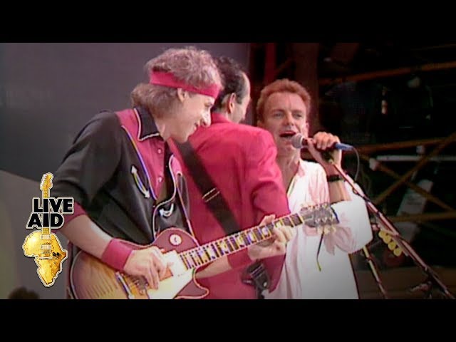 Dire Straits / Sting - Money For Nothing (Live Aid 1985) class=