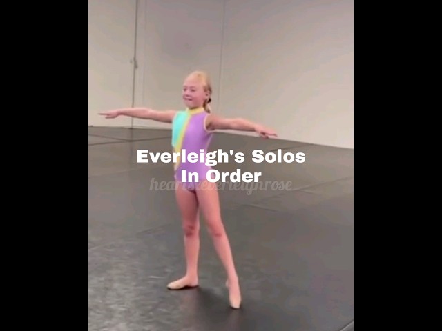 She improved so much😮 #dance #everleighrose #shorts class=