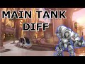HUGE MAIN TANK DIFFERENCE! - Oasis Overwatch Gameplay