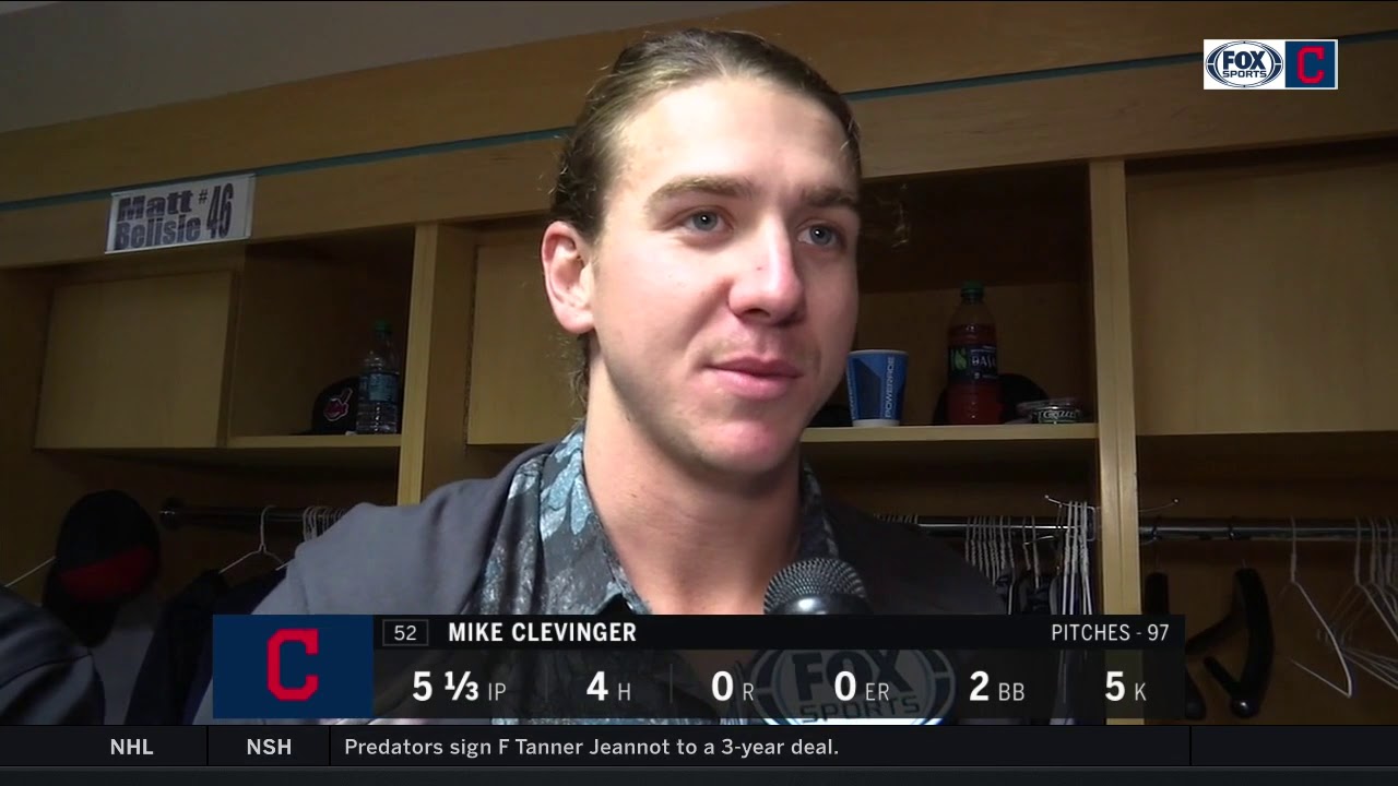 mike clevinger hair