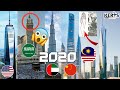 10 Gedung Bangunan Pencakar Langit Tertinggi di Dunia pada Tahun 2020. PNB118 Tersenarai!